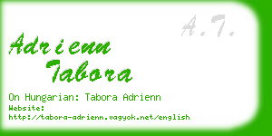 adrienn tabora business card